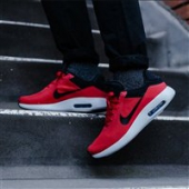 Nike 耐克 Air Max Modern 男士气垫跑鞋 红色