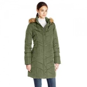TOMMY HILFIGER Chevron-Quilted 女款羽绒服