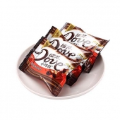 德芙（Dove）  原粒巴旦木巧克力（碗装）200g*2碗 顺滑细腻