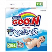 GOO.N 大王 维E系列 S码 婴儿纸尿裤 84片