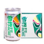 雪花啤酒 冰酷拉罐 330ml*24罐/箱
