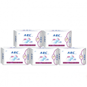 ABC 夜用甜睡装组合卫生巾5包装