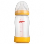 pigeon 贝亲 AA96 自然实感 宽口径 PP奶瓶 240ml *3件