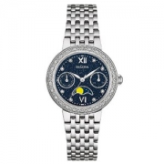 BULOVA 宝路华 Diamond 96R210 女款镶钻时装腕表