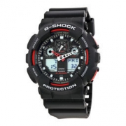 CASIO 卡西欧 G-SHOCK GA-100-1A4ER 双显运动手表