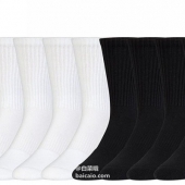 Under Armour 男士中筒棉袜 8双装 Prime会员凑单免费直邮到手￥93