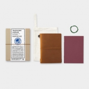 Midori  TRAVELER'S Notebook 皮质笔记本 护照型