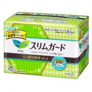 KAO花王 Laurier乐而雅 日用卫生巾 20.5cm 28片*4包