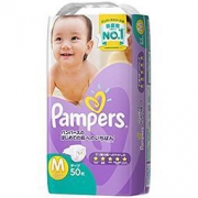 Pampers 帮宝适 特级棉柔系列 紫帮 纸尿裤 M50片