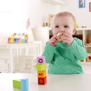 hape  彩虹积木60块 可玩性高