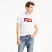 Levi’s 李维斯男士 印花圆领短袖T恤 2件