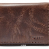 Fossil 化石 男士真皮钱包 Prime会员免费直邮到手￥248