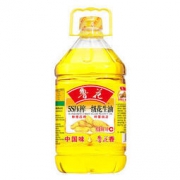 鲁花 5S 压榨一级 花生油 4L