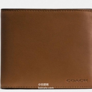 Coach 蔻驰 男士真皮钱包 $69.99 到手￥520