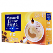 麦斯威尔 奶香速溶咖啡30条（390克/盒）
