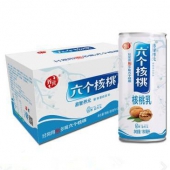 养元六个核桃 核桃乳植物蛋白饮料 180ml*8罐 整箱装