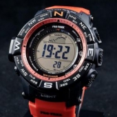 CASIO 卡西欧 PRW-3500-4CR 登山系列 男款电波腕表
