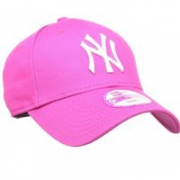 New Era MLB 美职棒球洋基队棒球帽 粉色款