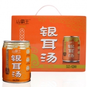 山霸王 蜂蜜味银耳饮料246ml*12罐/箱