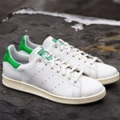 大码福利：Adidas 阿迪达斯 Stan Smith 大童款绿尾 运动鞋