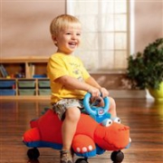 Little Tikes 小泰克 童车助步轮滑 恐龙跑跑车 橙色