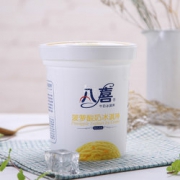 上海福利： 八喜 菠萝酸奶冰淇淋 550g/个    18元（原价36元，199减100后）