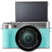 富士（FUJIFILM） X-A10套机（16-50mmII）微单相机 180度翻转 美肌模式