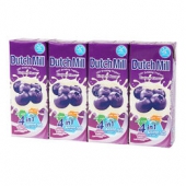 泰国进口 Dutch Mill达美 蓝莓味酸奶饮品 180ml*4盒 折6.9元（9.9元，99-30）