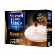 麦斯威尔 经典拿铁咖啡 12条（252克/盒）