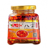 天下红 八宝油辣椒 坚果仁辣椒酱 180g