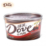 DOVE德芙 原粒巴旦木巧克力碗装200g