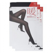 ATSUGI 厚木发热连裤袜塑型袜110 D  3双 装