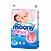 Moony尤妮佳 增量装m68片婴儿纸尿裤