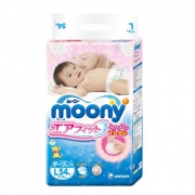 Moony婴儿纸尿裤 日本原装进口  L54