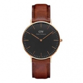 Daniel Wellington Classic black系列 SHEFFIELD 男表  DW00100136