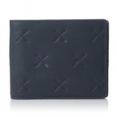 化石（Fossil）  Maverick Bifold 男士真皮钱包