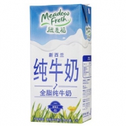 纽麦福（Meadow fresh） 全脂牛奶 1L 新西兰原装进口 奶香浓郁纯正