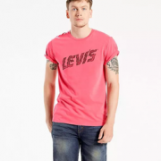 大码福利！LEVI'S® 李维斯 GRAPHIC 男士圆领T恤
