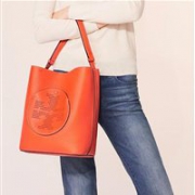 Tory Burch 托里·伯奇PERFORATED-LOGO镂空logo真皮单肩包