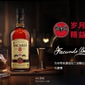 Bacardi 百加得 八年朗姆酒 1L*2瓶 ￥257.3（双重优惠）
