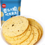 上海福利：百草味 休闲小吃 零食 海苔味干脆玉米片 75g/袋