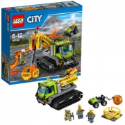 乐高（LEGO）  60122 火山探险履带式潜孔钻车