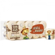 【京东超市】泉林本色卫生纸 环保卷筒卫生纸3层160克×10卷 *6件