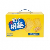 闲趣 韧性饼干 900g/盒