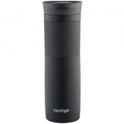 Contigo 康迪克 SnapSeal 不锈钢保温杯 磨砂黑 700ml *3件