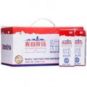限地区：辉山（huishan）牧场纯牛奶250ml*12礼盒装