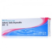 BAUSCH+LOMB 博士伦 清朗水润 高清日抛隐形眼镜 30片*4盒