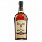 Bacardi百加得 洋酒 八年朗姆酒 1L*2瓶