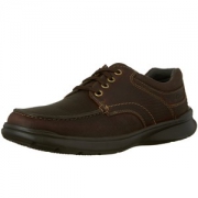 Clarks Cotrell Edge 男士休闲皮鞋 油棕色
