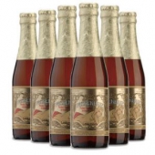 【京东超市】比利时进口啤酒 Lindemans 林德曼桃子啤酒 精酿啤酒 组合装250ml*6瓶
